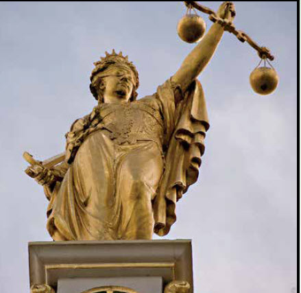Lady Justice: Blind as a Bat and Totally Confused