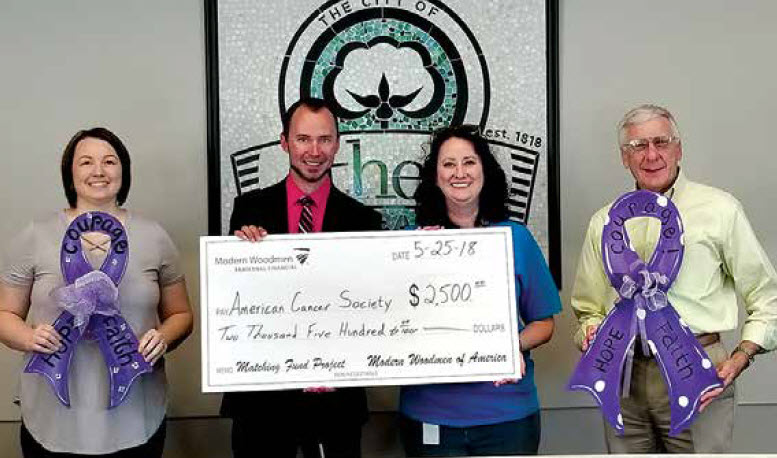 City Team obtains $2,500 donation for Relay for Life