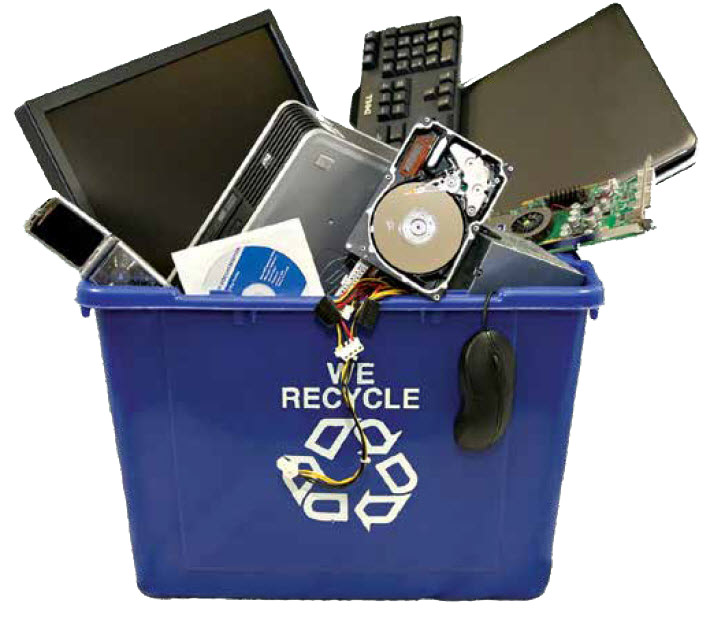 Electronics Recycling Monday Through Friday – And Other Helpful Recycling Information