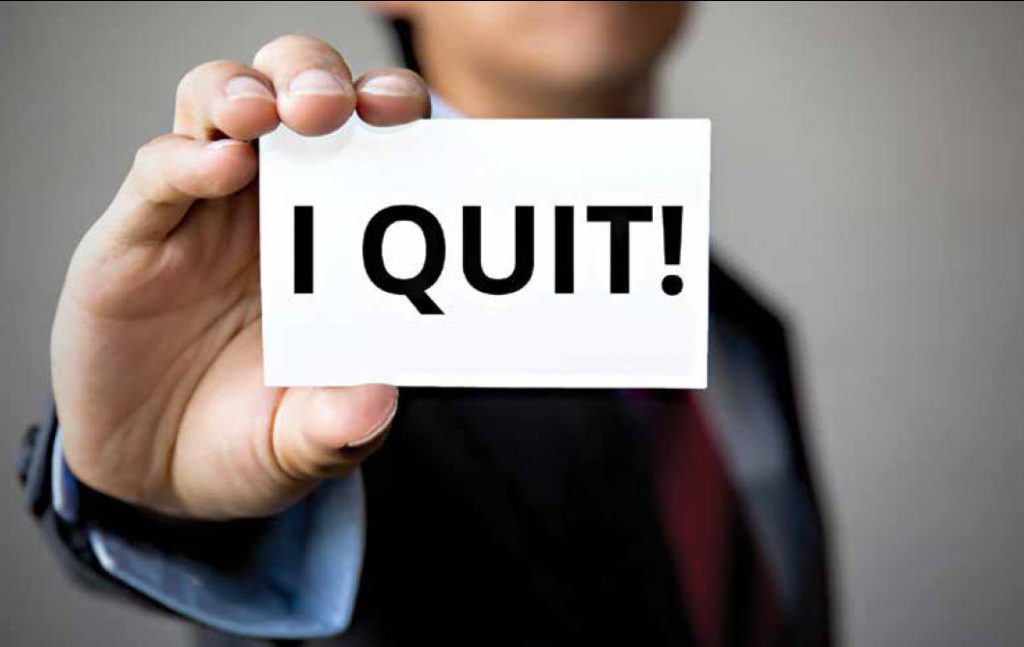 Slinkard On Success – I Quit!