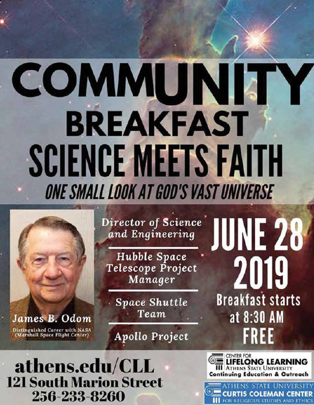 Community Breakfast – Science Meets Faith